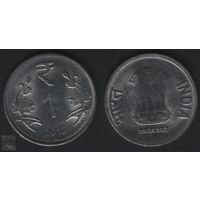 Индия km394 1 рупия 2012 год (точка) Ноида