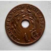 Голландская Ост-Индия 1 цент, 1942  2-13-12