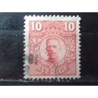 Швеция 1911 Король Густав 5 10 оре