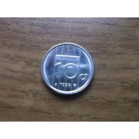 Нидерланды 10 центов 1999