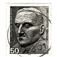 Карл фон Оссиецкий (1889-1938), публицист, лауреат Нобелевской премии 1936 года. 1975 год