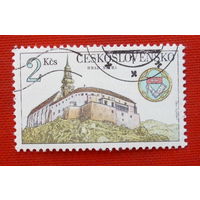 Чехословакия. Замок. ( 1 марка ) 1982 года.