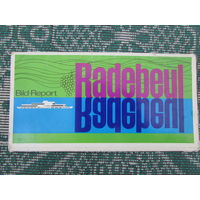 Набор из 14 открыток "Город Радебойль", Германия. Издан в ГДР, на нем. языке