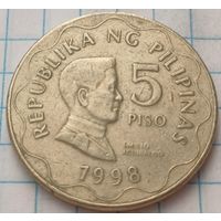 Филиппины 5 писо, 1998    ( 2-14-5 )