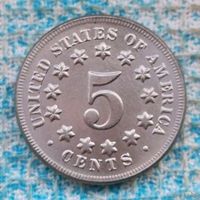 США 5 центов 1870 года. Новогодняя распродажа!
