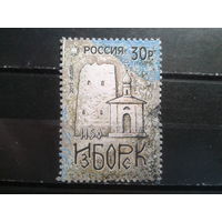 Россия 2012 Изборск, марка из блока Михель-3,5 евро гаш