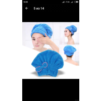 Шапочка - полотенце для волос