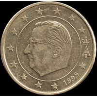 Бельгия 50 евроцентов 1999 г. КМ#229 (2-6)