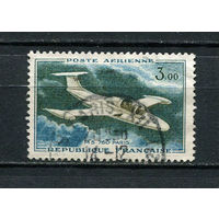 Франция - 1960 - Авиация 3Fr - [Mi.1280] - 1 марка. Гашеная.  (Лот 60ED)-T2P5