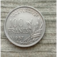 Werty71 Франция 100 франков 1957