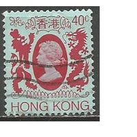 Гонконг. Королева Елизавета II. Герб. 1982г. Mi#391.