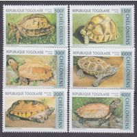 1996 Того 2480-2485 Рептилии/Черепахи 12,00 евро