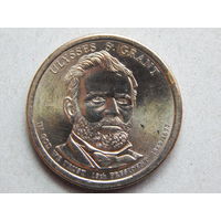 США 1 доллар 2011г.Улисс Грант (18-ый президент).