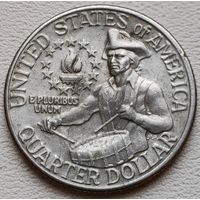 США 25 центов (квотер) 1976 D, 200 лет независимости США