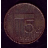 5 центов 1985 год Нидерланды