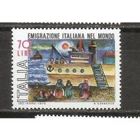 КГ Италия 1975 Эмиграция