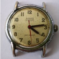 Редкие винтажные часы Rodana , swiss made.17 jewel Swiss movement and is water proof, and shock resistant along with anti-magnetic