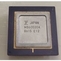 Процессор Fujitsu Japan MB60520A 8615 E12 коллекционный, очень редкий