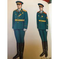 Шитые на заказ в военном советском ателье парадный китель и брюки-галифе р.50-3.хранились в шкафу  более 35 лет!!!