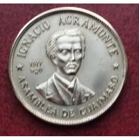 Куба 1 песо, 1977 Игнасио Аграмонте