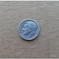 США, дайм (10 центов) 1967 г.