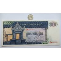 Werty71 Камбоджа 100 риэлей 1963 - 1972 UNC банкнота