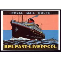 Флот Великобритания Королевский маршрут Белфаст-Ливерпуль