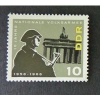 Германия, ГДР 1966 г. Mi.1162 MNH