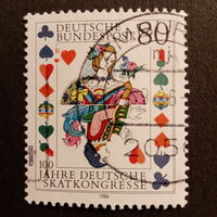 ФРГ 1986. 100 летие Deutsche Skatkongresse