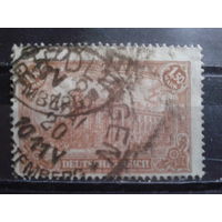 Германия 1920 Стандарт 1,5 м Михель-2,4 евро гаш