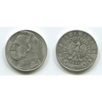 Польша. 10 злотых (1937, серебро)