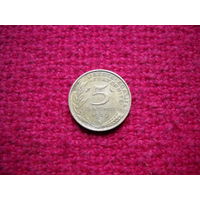 Франция 5 сантимов 1969 г.