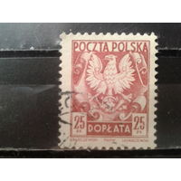 Польша 1953, Доплатная марка, герб