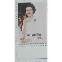 Австралия 1982 56-я годовщина со дня рождения королевы Елизаветы II С-М-6-2