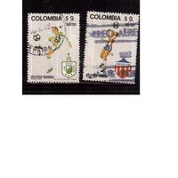 Колумбия-1982(Мих.) ,  гаш. , Спорт, футбол