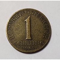 Австрия 1 шиллинг, 1961