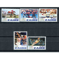 Конго (Заир) - 1996г. - Летние Олимпийские игры - полная серия, MNH [Mi 1126-1130] - 5 марок