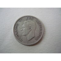 1 шиллинг  .1937(серебро)