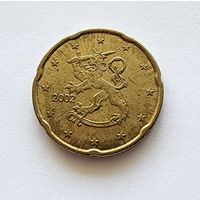 Финляндия 20 евроцентов 2002
