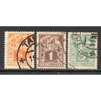 Стандартный выпуск Рабочие Эстония 1922 год 3 марки