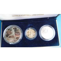 США. Набор из 3х монет XXV летние Олимпийские Игры, Барселона 1992.