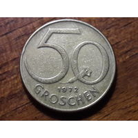 Австрия 50 грошей 1972