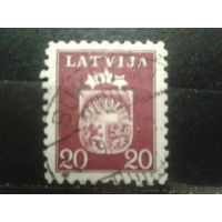 Латвия 1940 гос. герб 20с
