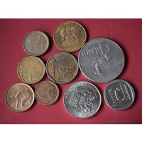 ЮАР. Набор 9 монет