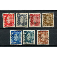 Норвегия - 1950/1962 - Король Хокон VII - 7 марок. Гашеные.  (Лот 77DN)