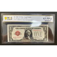 1 доллар США 1928 Puerto Rico Fr 1500