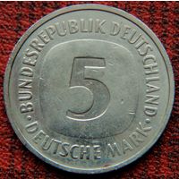 Германия 5 марок 1993 г. (F)