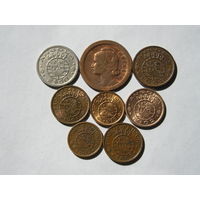 Португальские Колонии в Африке, лот 8 разных монет