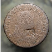 1 грош 1754 надчекан MS михаил сапега состояние распродажа коллекции