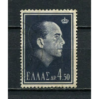 Греция - 1964 - Король Павел I 4,5Dr - [Mi.843] - 1 марка. Гашеная.  (Лот 30Dc)
